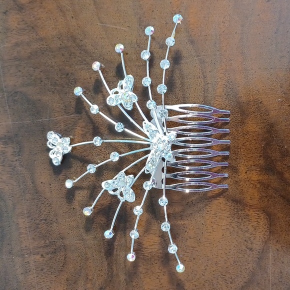 NEW! Bridal Headwear/ Bride Wedding hair accessory  comb 5763 - Picture 1 of 4
